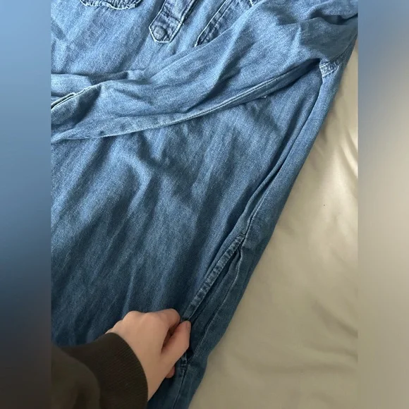 GAP Western Denim Mini Dress - Picture 8 of 10